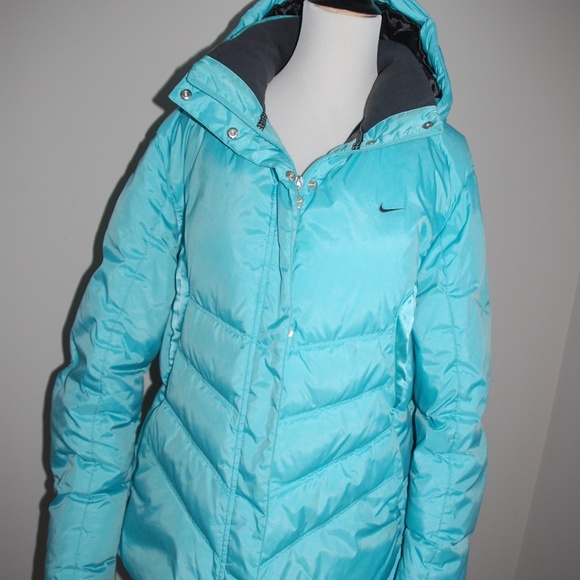 aqua nike jacket